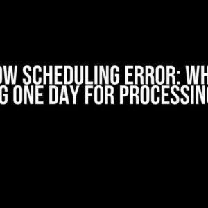 Airflow Scheduling Error: Why is it Skipping One Day for Processing Files?