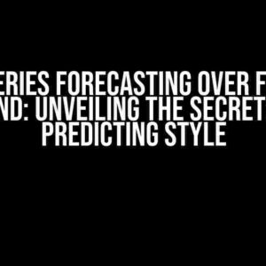 Time Series Forecasting Over Fashion Trend: Unveiling the Secrets of Predicting Style